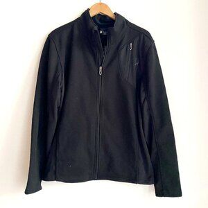 Spyder Men's Black Full Zip Long Sleev  JAcket M
